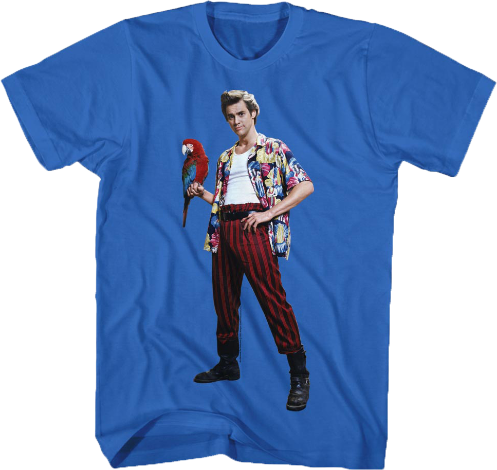 Jungle Friend Ace Ventura T-shirt - Back To The Future Movie Gotta Go Back In Time Licensed (967x915), Png Download