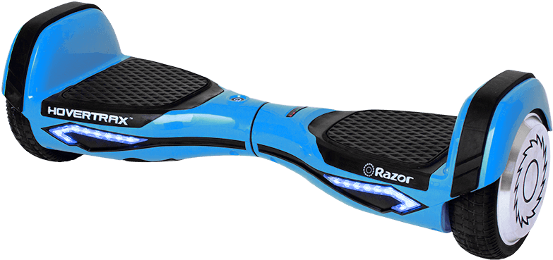 100% - Razor Hovertrax 2.0 Blue (900x536), Png Download