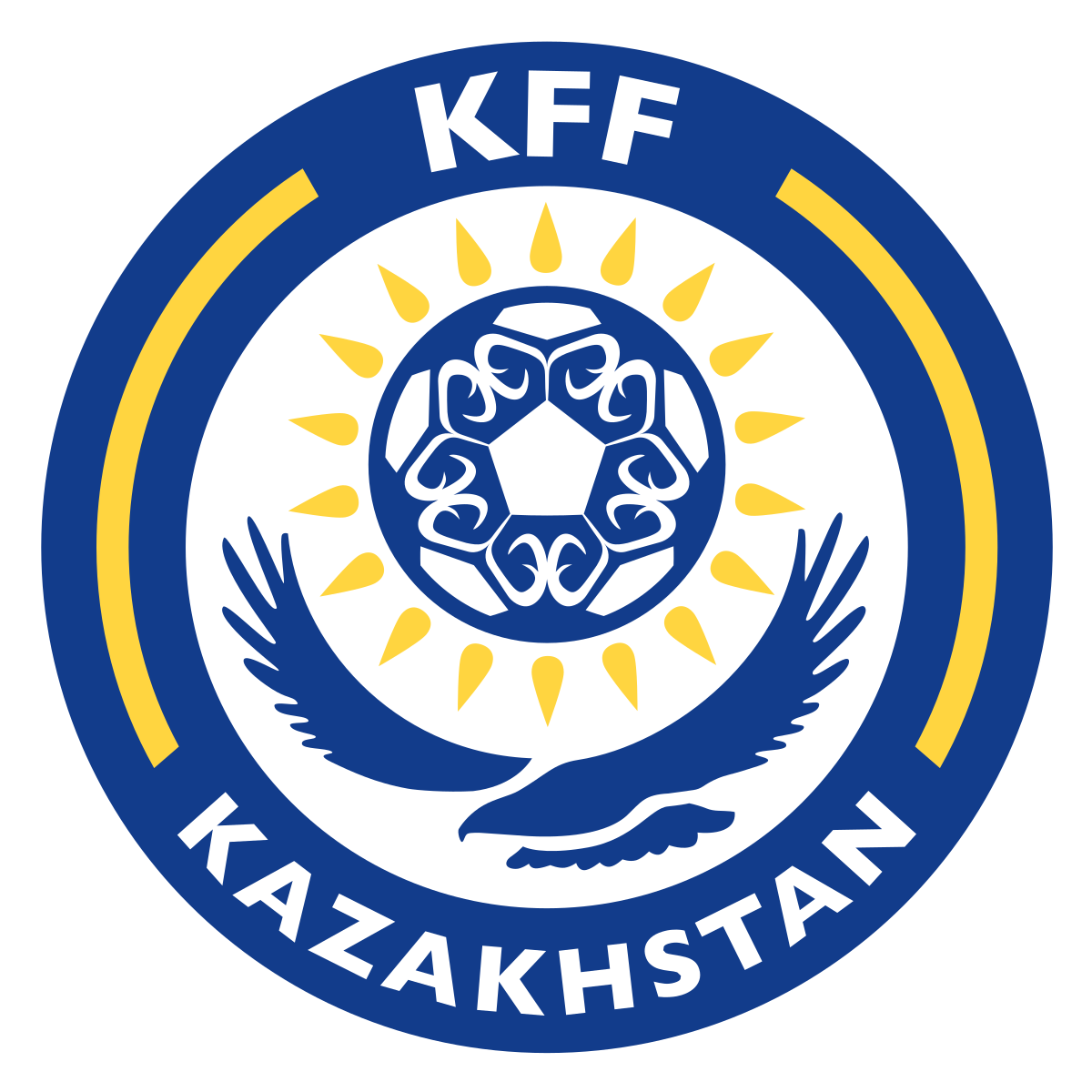Kazakhstan Football Federation (1200x1200), Png Download