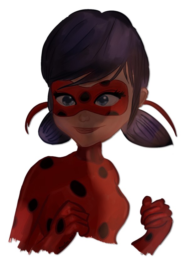 Miraculous Ladybug By Me - Miraculous: Tales Of Ladybug & Cat Noir (884x903), Png Download