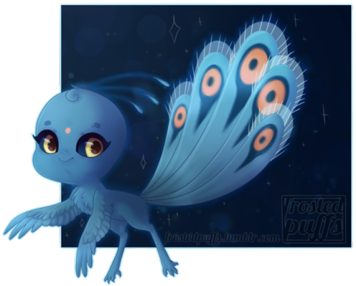 Duusu, The Sparkly Blue Birb Kwami - Miraculous Ladybug Duusu (500x402), Png Download