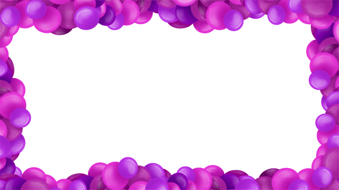 Purple Border - Pink And Purple Border (685x385), Png Download