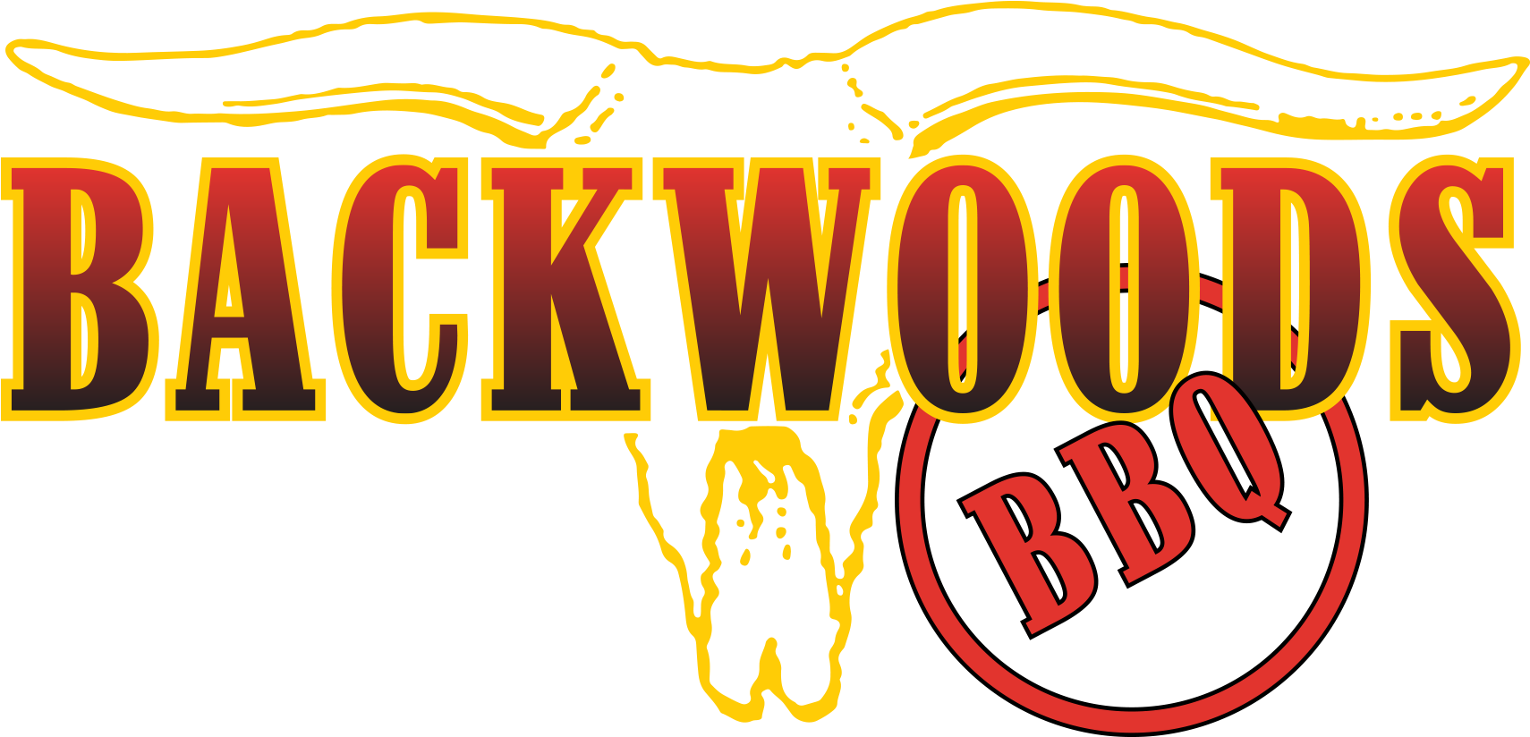 Backwood Bbq Logo - Clip Art (1800x968), Png Download