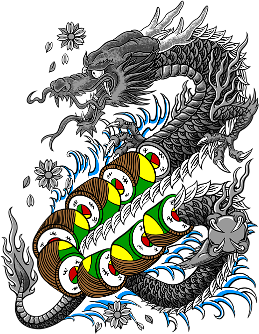 Click And Drag To Re-position The Image, If Desired - Sushi (525x700), Png Download