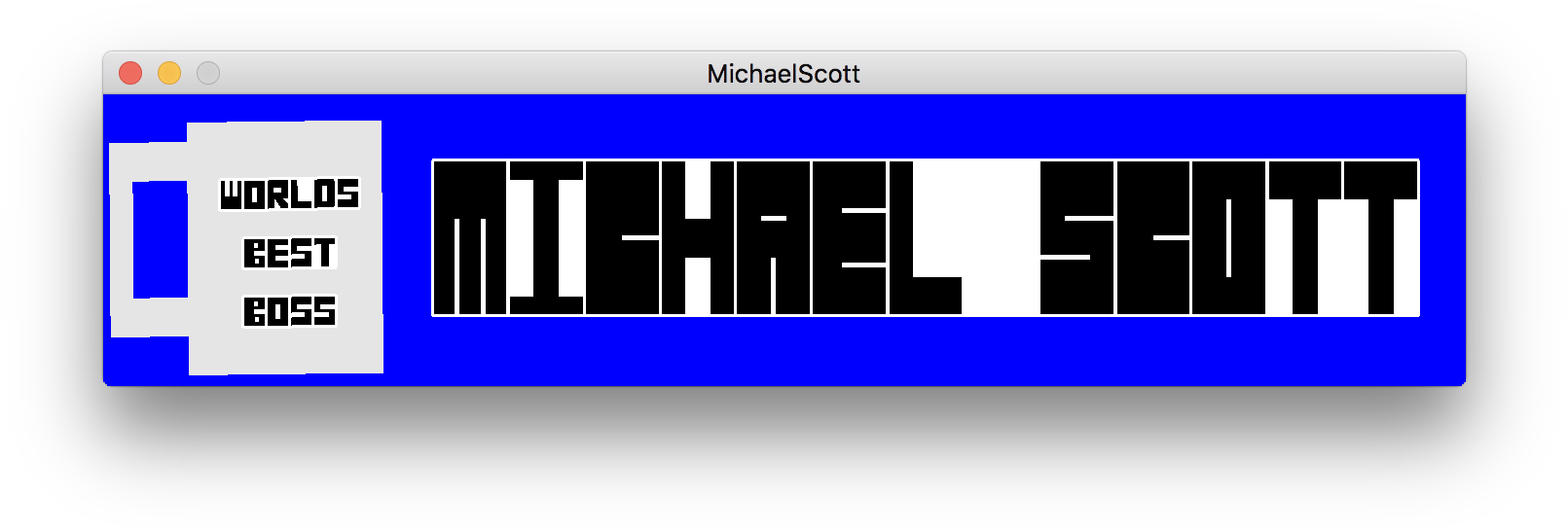 Michael Scott - Graphics (1624x568), Png Download