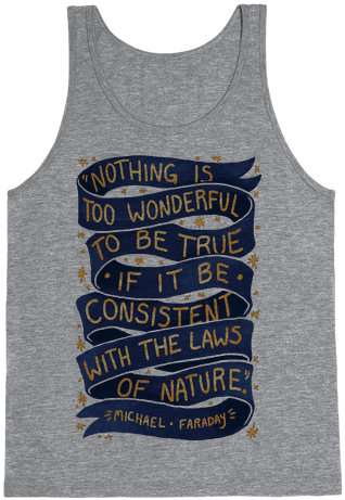 Nothing Is Too Wonderful To Be True Tank Top - George Washington Party Shirt (484x484), Png Download