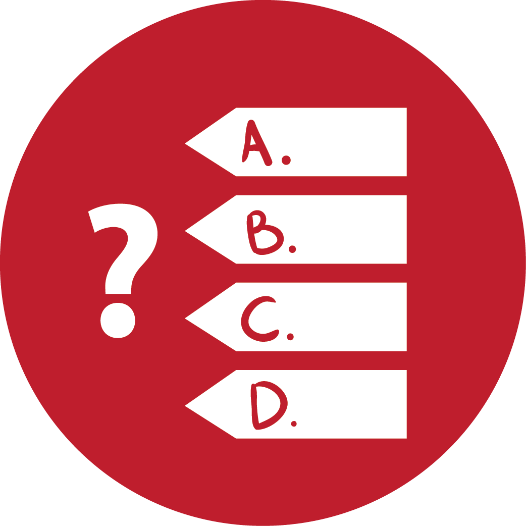 Quicksilver Png - Multiple Choice Questions Icon (1042x1042), Png Download