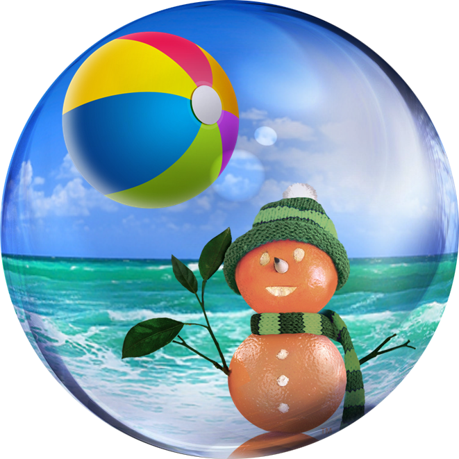 497-6696 - Orange Snowman- Jupiter (661x661), Png Download