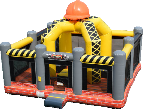 Toxic Wrecking Ball Xtreme - Inflatable (477x366), Png Download
