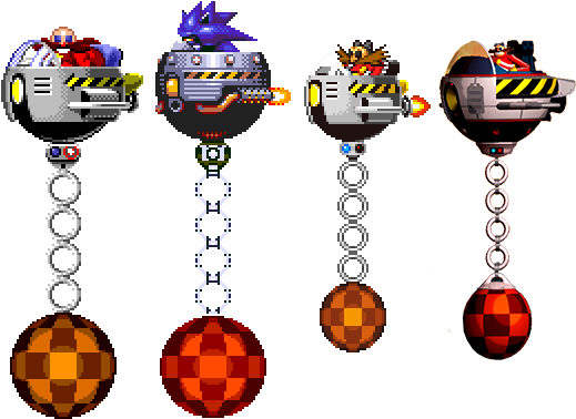 25 May - Sonic 1 Wrecking Ball (540x398), Png Download