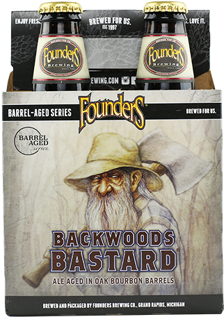 Founders Backwoods Bastard (480x480), Png Download