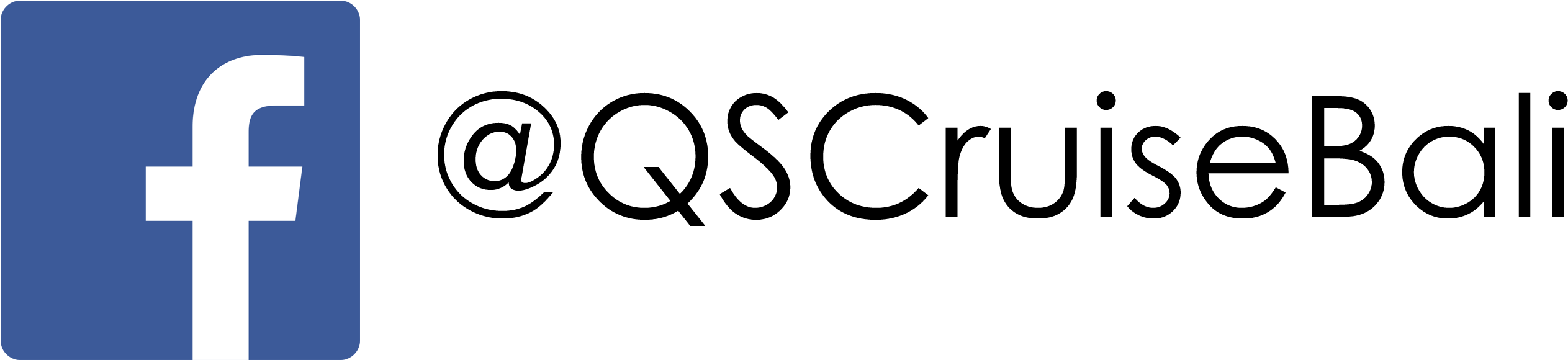 Quicksilver Cruise Bali - Facebook Audience Network Logo (2760x744), Png Download