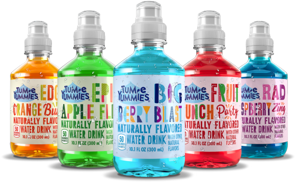 Tum E Yummies Is The Best Selling Single Serve Bottle - Tum E Yummies Logo (584x380), Png Download