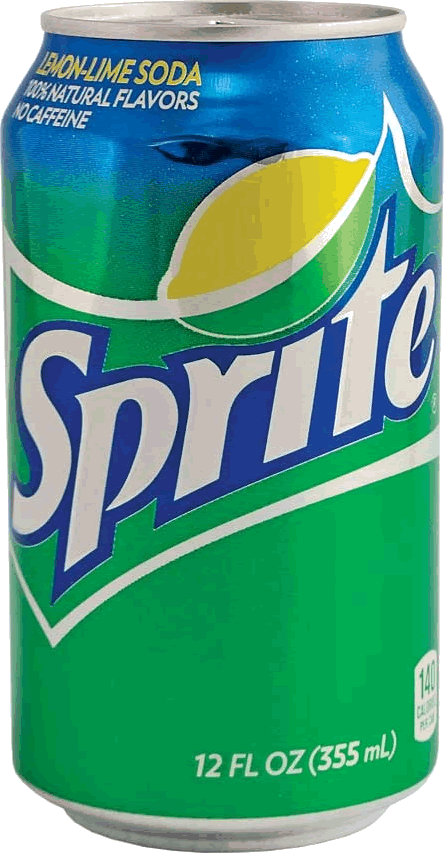 Sprite Png Can Image - Sprite Zero Lemon-lime Soda - 12 Fl Oz Can (444x853), Png Download