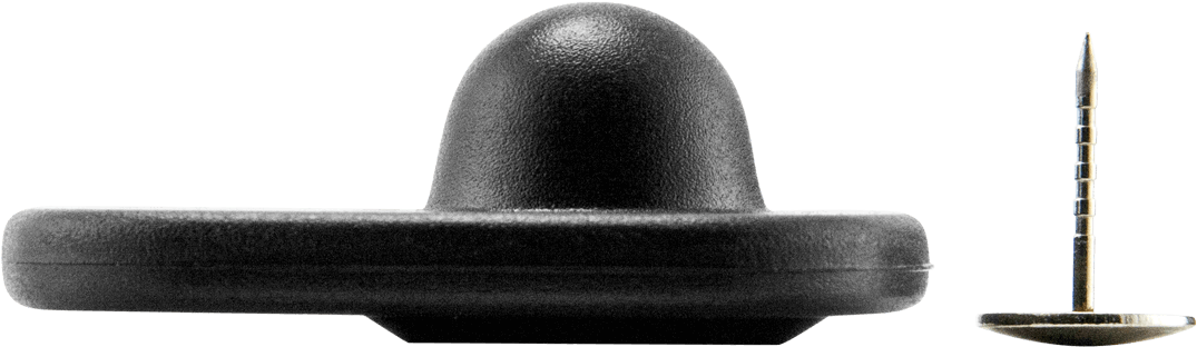 Magnetic Mini Square Tag - Fedora - White (1200x1200), Png Download