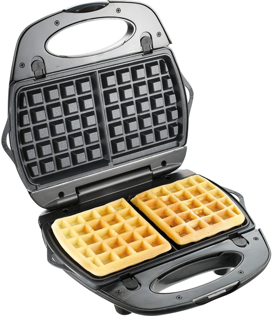 Waffle Maker Png High Quality Image - T-fal Ez Clean Sandwich/waffle Maker Sw610062 (882x1024), Png Download