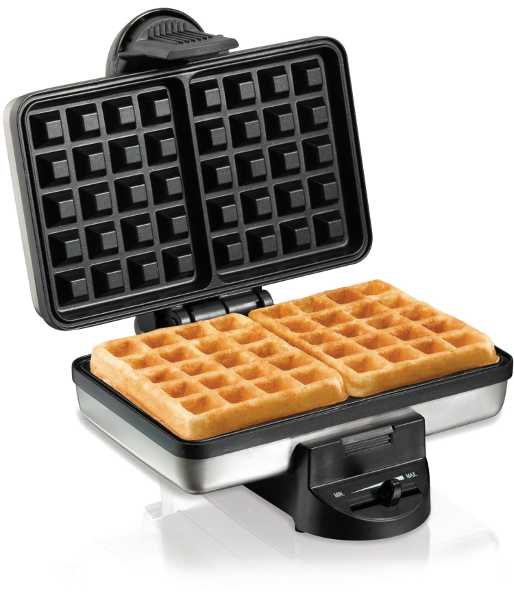 Waffle Maker Transparent Image - Hamilton Beach Waffle Maker (819x1024), Png Download