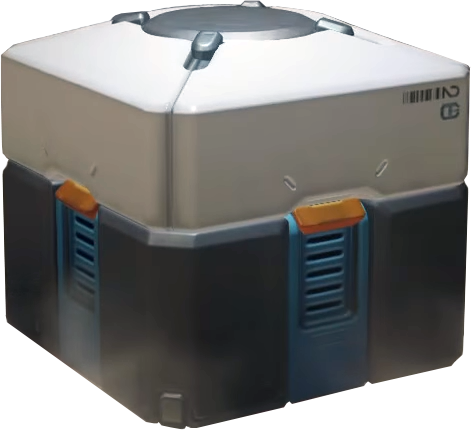 Overwatch Loot Box Png Clipart Free - Overwatch Loot Box Transparent (471x430), Png Download