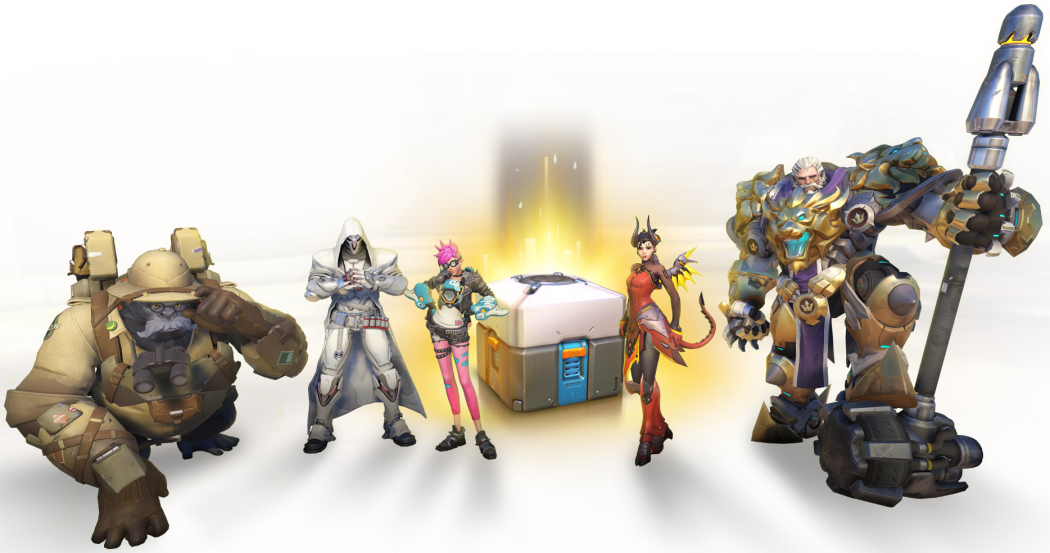 China To Monitor Loot Box Drop Rates In Games, Including - Overwatch (1050x553), Png Download