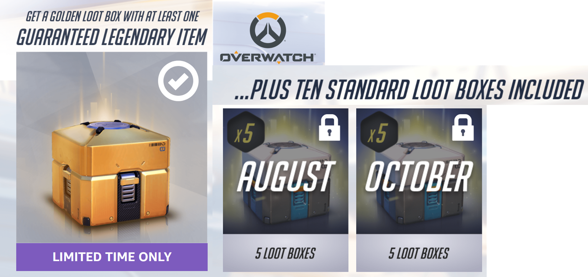 Enjoy A Free Guaranteed Legendary Item Plus 10 Standard - Overwatch Game Guide Unofficial [book] (2000x943), Png Download