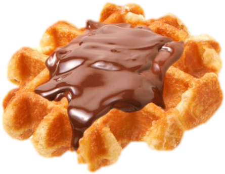 Png Free Library Bwaffle Stute Foods - Chocolate (600x600), Png Download