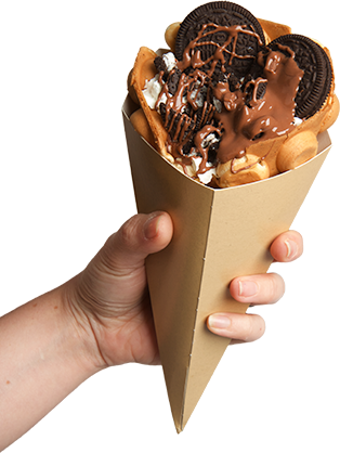 Sephra Bubble Waffle Maker Sephra Bubble Waffle Maker - Bubble Waffle Cone Png (314x418), Png Download