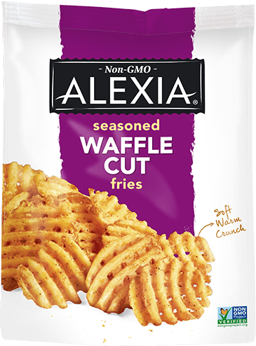 Alexia Waffle Cut Fries (500x500), Png Download
