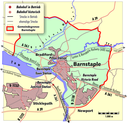 History - Barnstaple Railway Station (440x427), Png Download