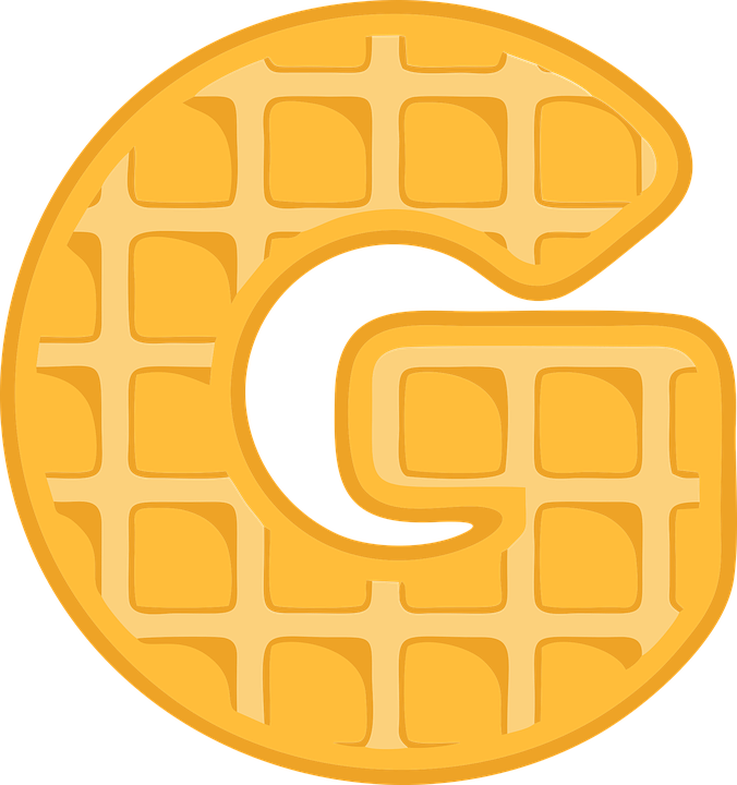 G, Alphabet, Waffle, Letter, Typography, Text, Font (676x720), Png Download
