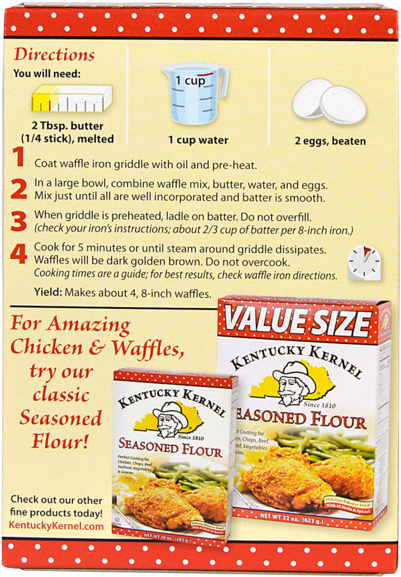 Kentucky Kernel Southern Style Malted Waffle Mix (600x600), Png Download