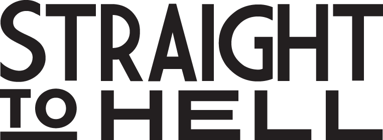 Straight To Hell Logo (763x280), Png Download