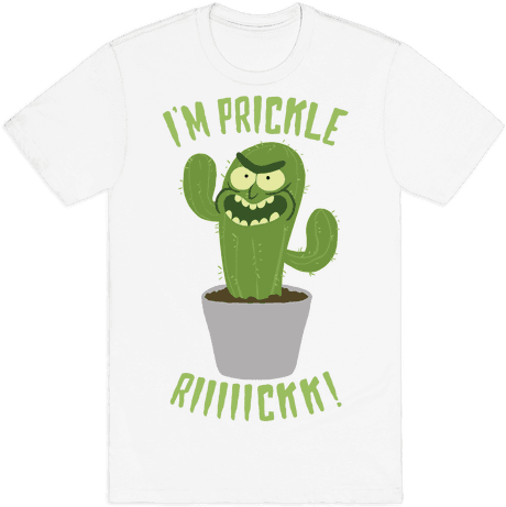 I'm Prickle Rick - Office T Shirts (484x484), Png Download