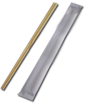 9″ Bamboo Chopsticks - Wood (480x480), Png Download