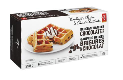 Pc Chocolate Chip Belgian Waffles - Frozen Chocolate Chip Belgian Waffles (420x420), Png Download