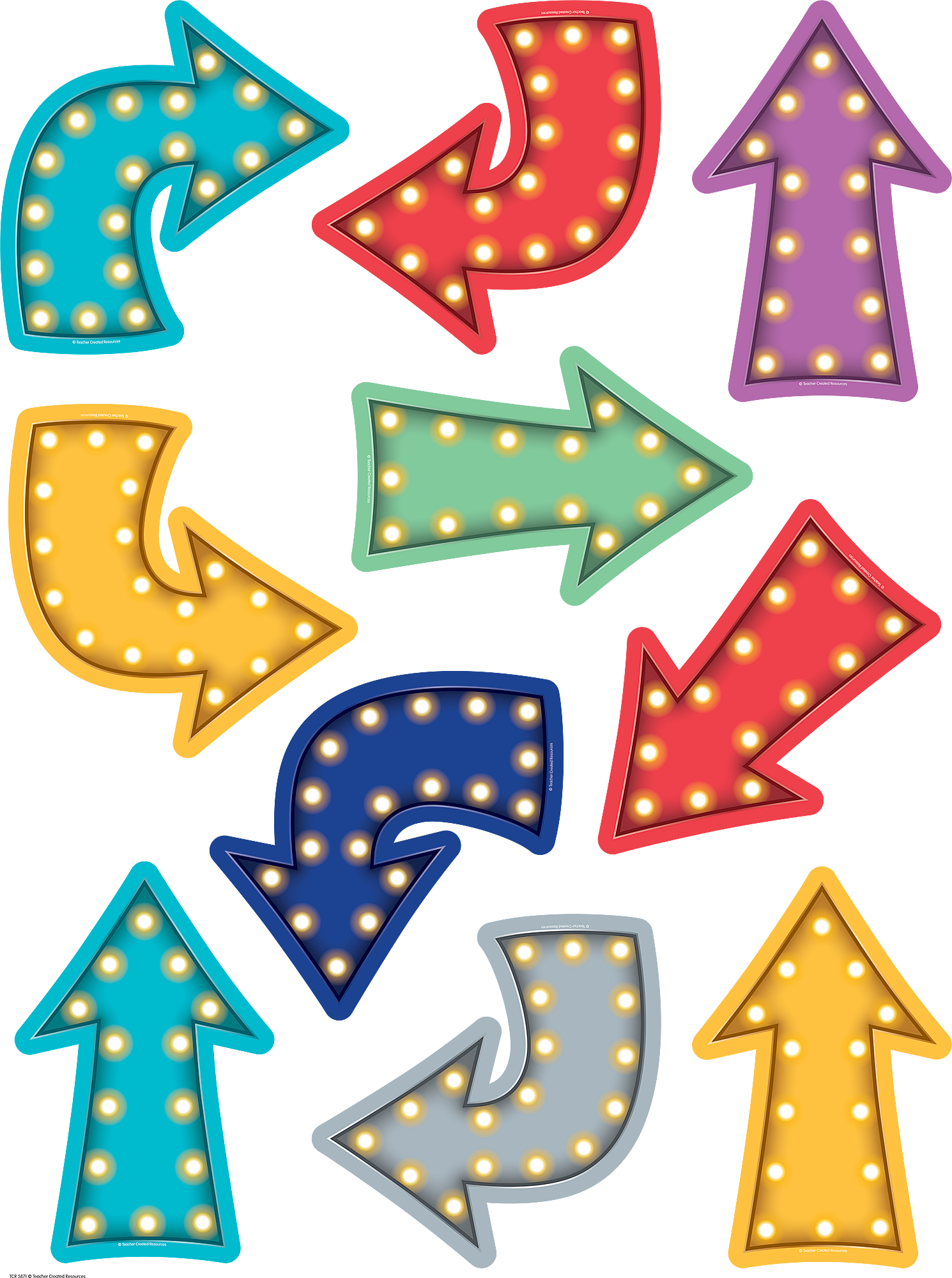 Clipart Design Bulletin Board - Marquee Arrows (1490x2000), Png Download