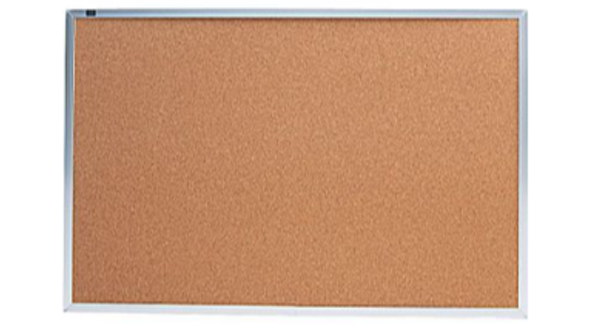 Quartet Bulletin Board, Aluminum Frame, - Construction Paper (850x850), Png Download