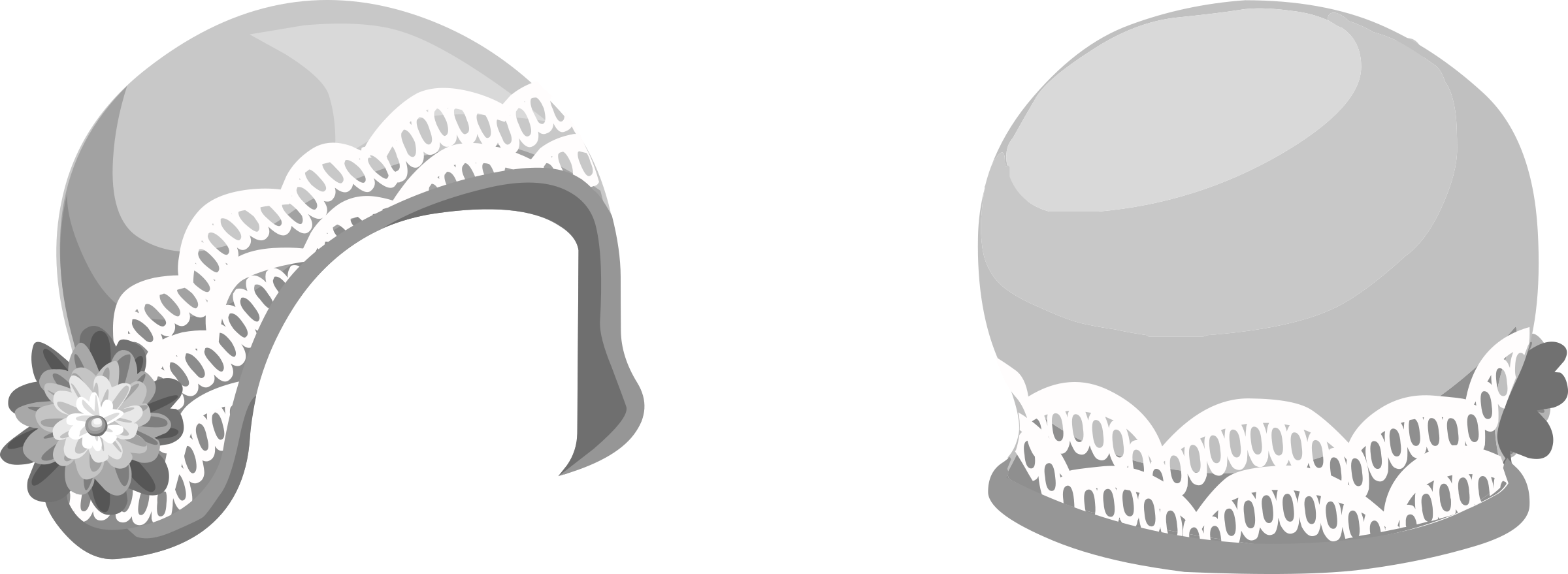 This Free Icons Png Design Of Avatar Wardrobe Hat Women (2400x879), Png Download