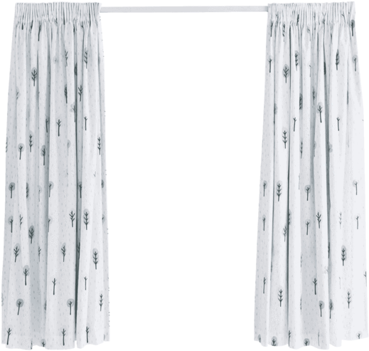 Children's Blackout Curtains, Woodland - Curtain (654x654), Png Download