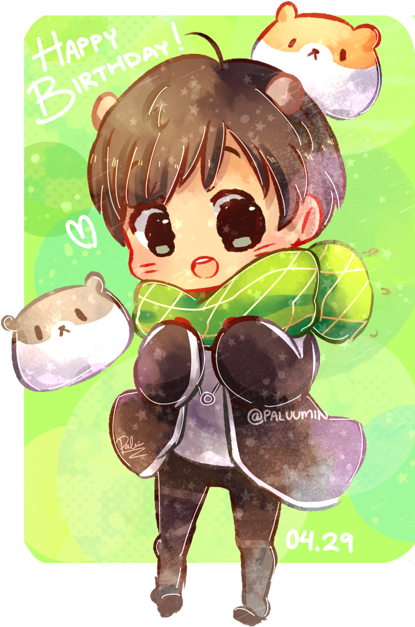 Anime - Yuri On Ice Phichit Chibi (1155x1400), Png Download