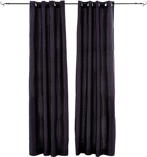 Image For 54x96" Set Of 2 Eyelet Curtains - Window Valance (519x804), Png Download