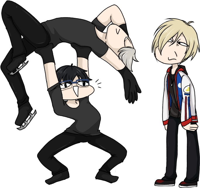 Yoi4 - Yuri On Ice Fanart (768x1024), Png Download