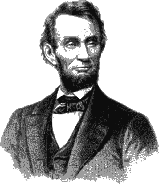 Abraham Lincoln - Abraham Lincoln White Background (516x595), Png Download