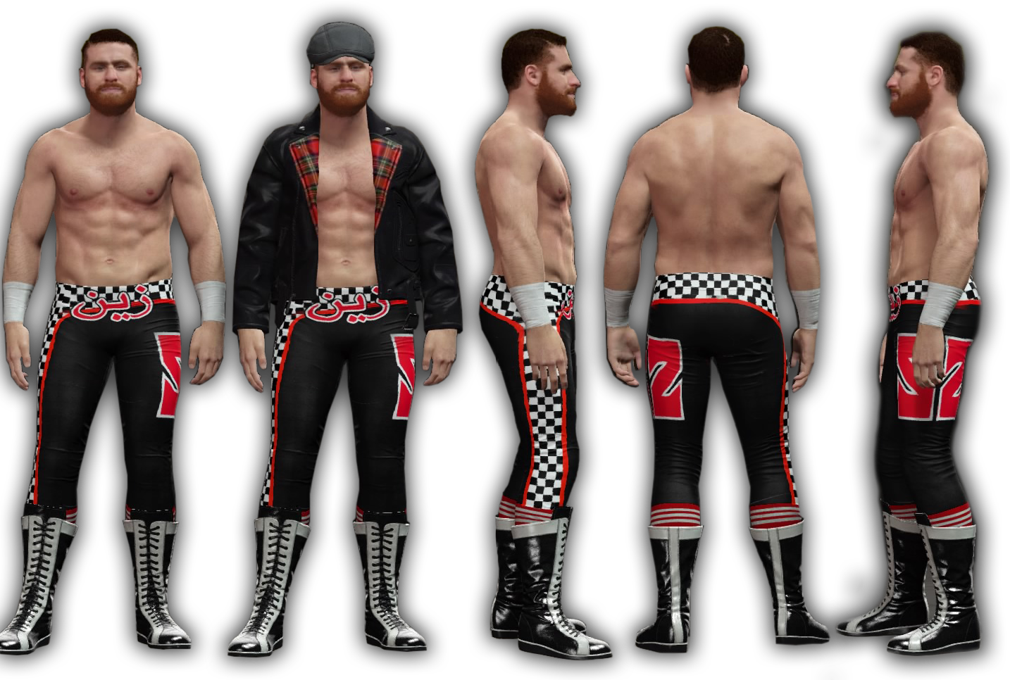 30iazw9 - Sami Zayn Attire 2k18 (1434x966), Png Download