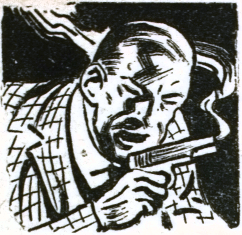 Killer's Final Curtain By Wilber S - Illustration (832x808), Png Download