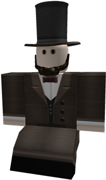 Abe Lincoln Friend - Roblox Abe Lincoln (420x420), Png Download