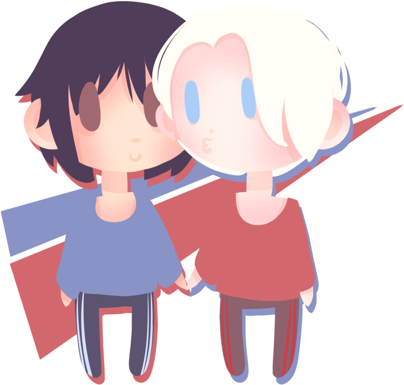 On Ice By E - Yuri On Ice Victuri Png (881x906), Png Download