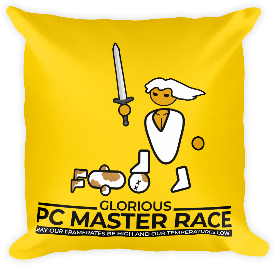 Pc Master Race Pillow - Pc Master Race (1000x1000), Png Download