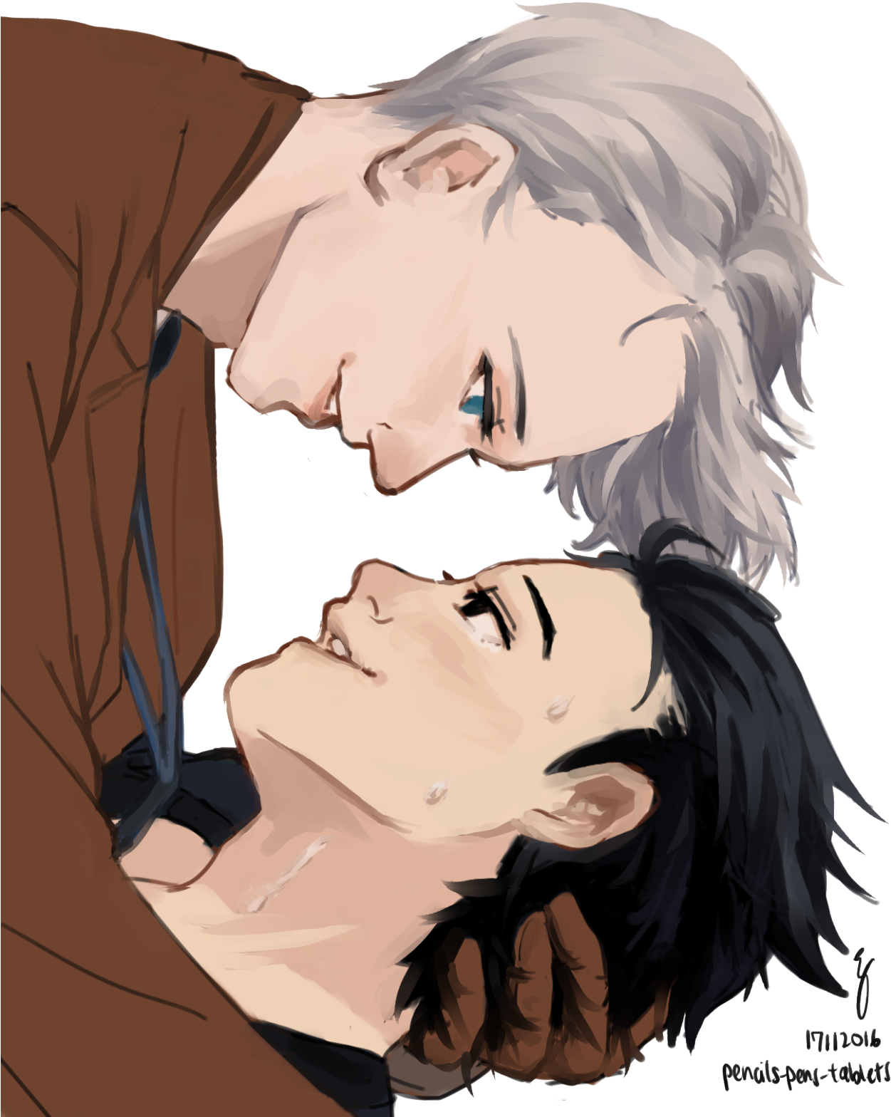 Luca Lee Yuri On Ice - Katsuki (1280x1646), Png Download