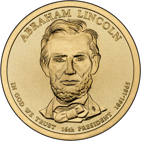 Abraham Lincoln Coin (496x496), Png Download
