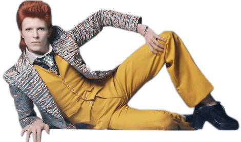 David Bowie Lying Down - David Bowie No Background (492x277), Png Download